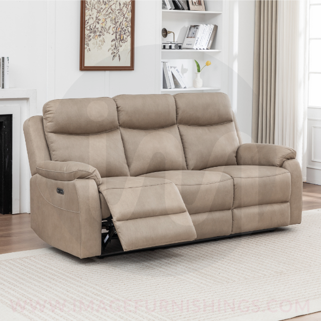 Picture of Corvan 3P Sofa - Stone