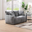 Picture of Solace 2 Seater Loveseat - Light Grey