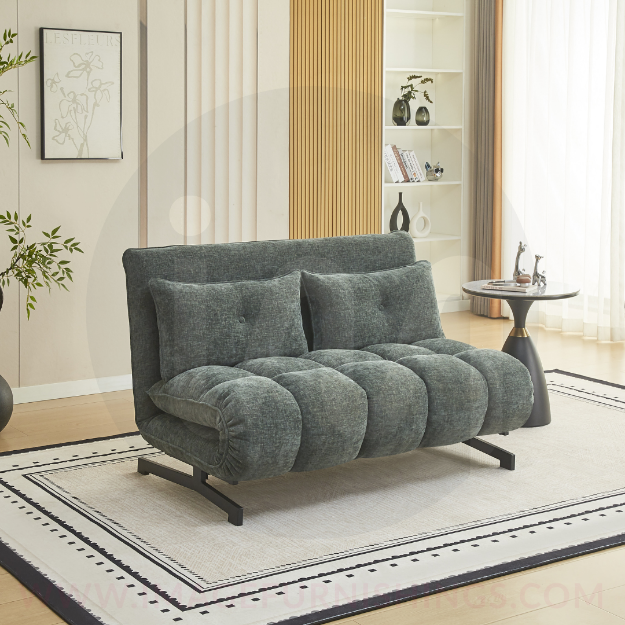 Picture of Tucker Double Sofa Bed - Liberty Winter Moss