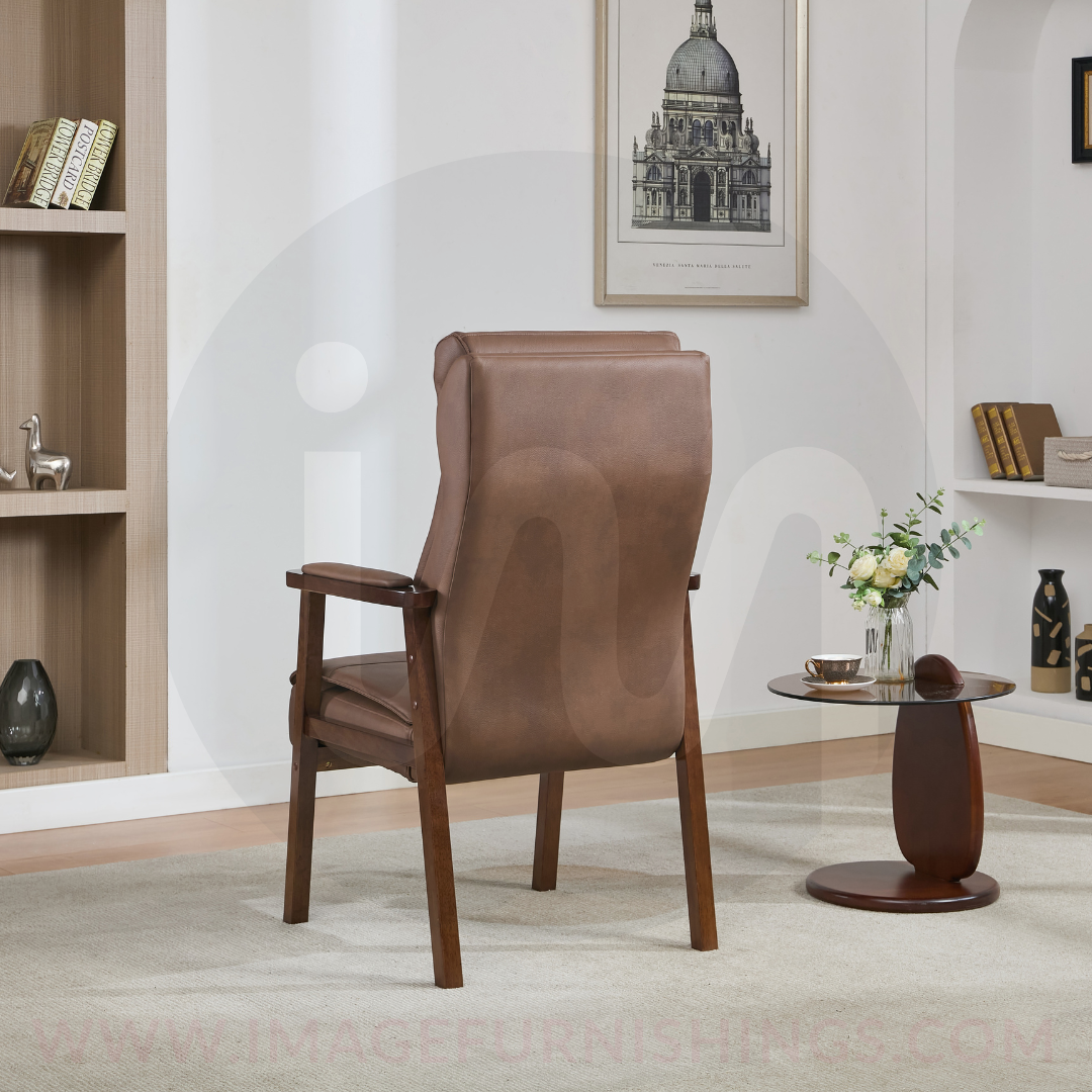 Image Furnishings. Bramble Fireside Chair - Chestnut
