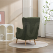 Picture of Lila Chair w/ Pillow Wing chair - Moss